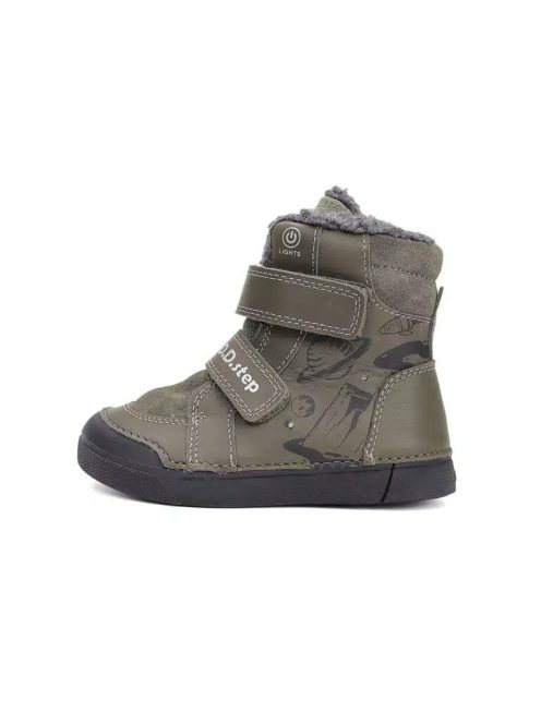 D.D.Step kisfiú Led-es téli cipő 35, 36,